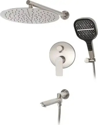 Душевая система Hansberge H6095 (никель) - изображение в каталоге