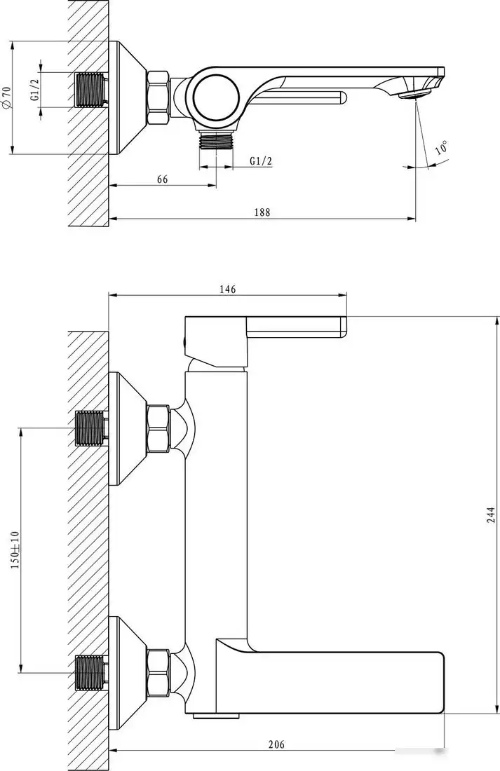 Смеситель Lauter Velvet 21СК6696С - фото товара