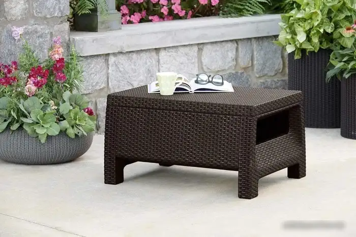 Стол Keter Corfu Table 207786 (коричневый) – фото товара