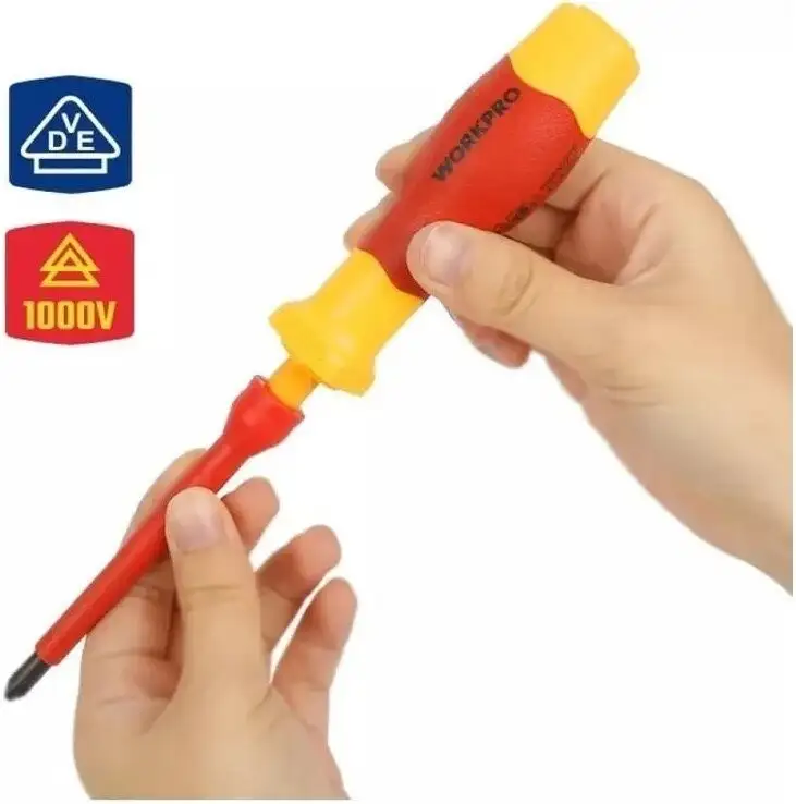 Набор отверток Workpro WP341018 (12 предметов) – фото товара