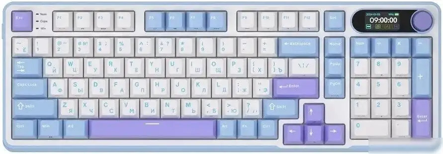 Клавиатура Royal Kludge RK-S98 RGB Taro Milk (RK Cream) – фото товара