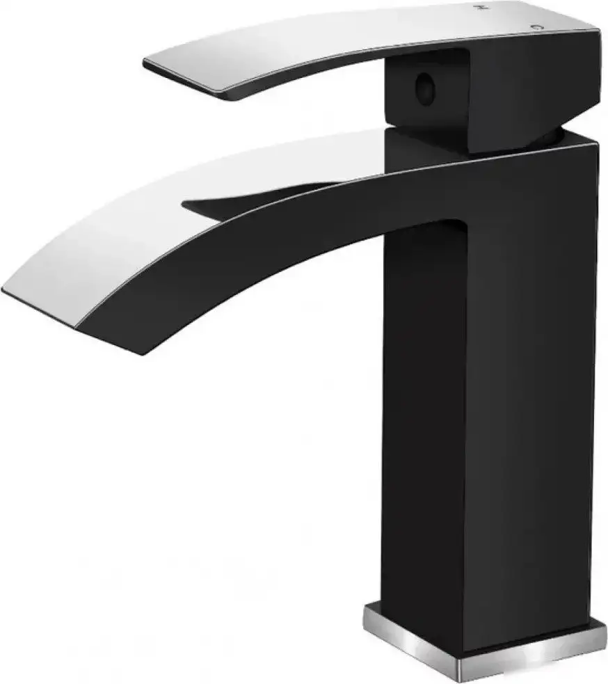 Смеситель Hansberge H1077 (черный хром) - фото товара