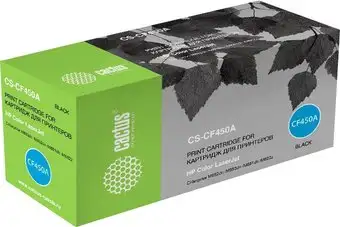 Картридж CACTUS CS-CF450A (аналог HP CF450A) – изображение в каталоге
