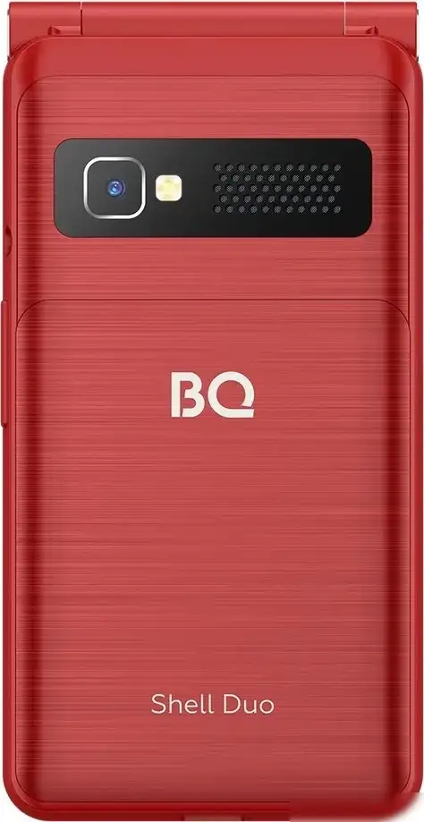 Кнопочный телефон BQ BQ-2412 Shell Duo (красный) – фото товара