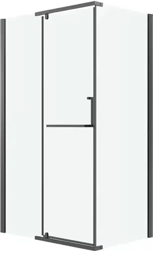 Душевой уголок Grossman Pragma 110x80x195 120.K33.03.1180.42.00 (графит сатин/прозрачное стекло) - изображение в каталоге