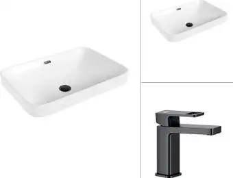 Умывальник Lauter 21441B + Cascade 21СК655BS - изображение в каталоге