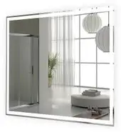 Пекам Зеркало Greta 80x60 greta-80x60sp (с подсветкой, подогревом и сенсором на прикосновение) – изображение в каталоге