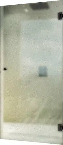 Душевая дверь MaybahGlass 195x70.5 MGD-519-6 (сатин стекло/черный) - изображение в каталоге