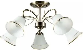 Люстра средней высоты Arte Lamp Blossom A2709PL-5AB – изображение в каталоге