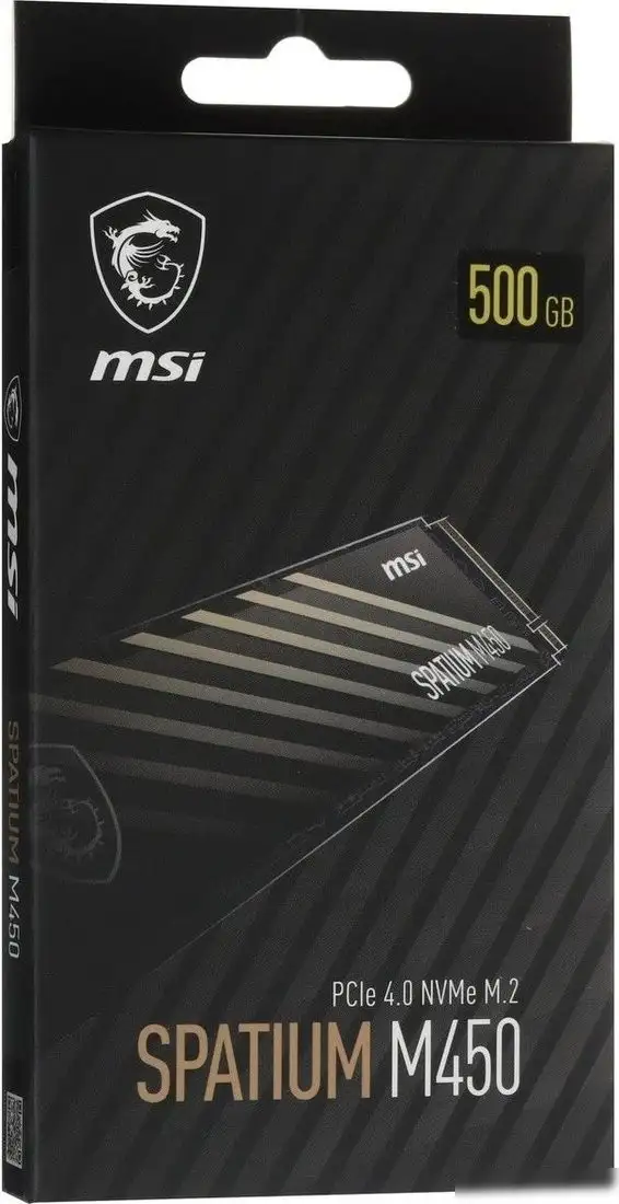 SSD MSI Spatium M450 V1 500GB S78-440K380-P83 – фото товара