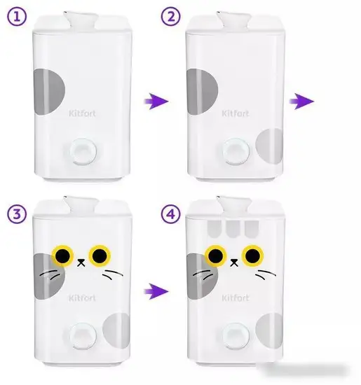 Увлажнитель воздуха Kitfort KT-2889 - фото товара