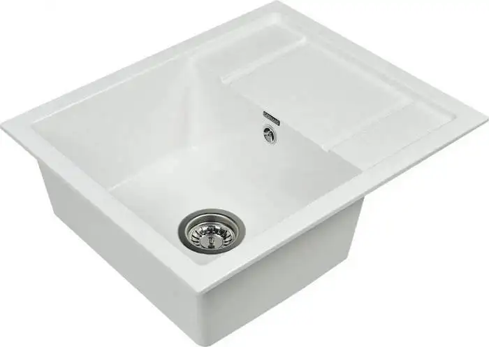 Кухонная мойка Gerhans В19 (белый) - фото товара