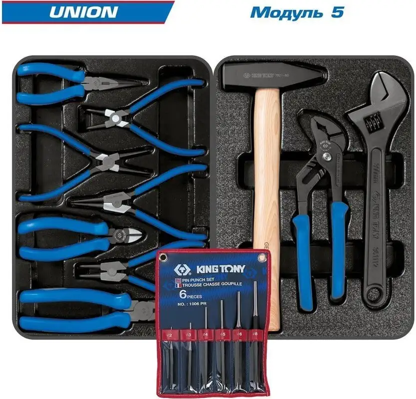 Универсальный набор инструментов King Tony 9G38-000MRR (173 предмета) – фото товара