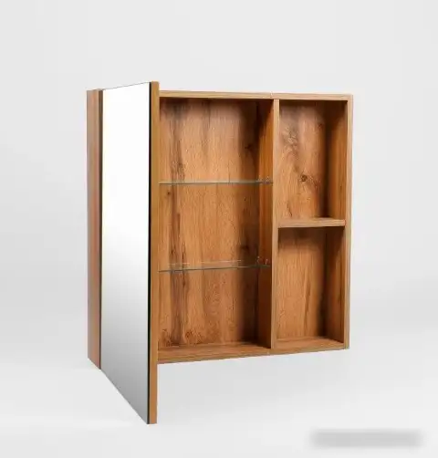 Viant Шкаф с зеркалом Бостон 60 VBOS60-ZSH – фото товара