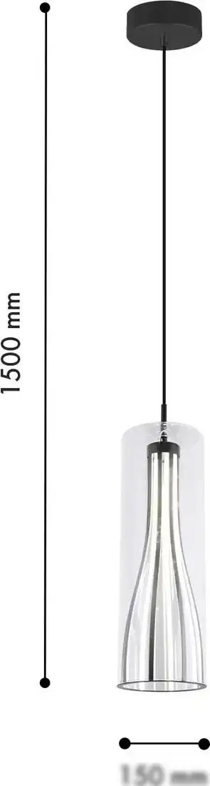 Подвесная люстра Favourite Striata 4627-1P – фото товара