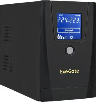Источник бесперебойного питания ExeGate Power Smart ULB-650.LCD.AVR.1SH.2C13 EX292769RUS – изображение в каталоге