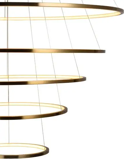 Подвесная люстра LOFT IT Ring 10015/5 Gold – фото товара