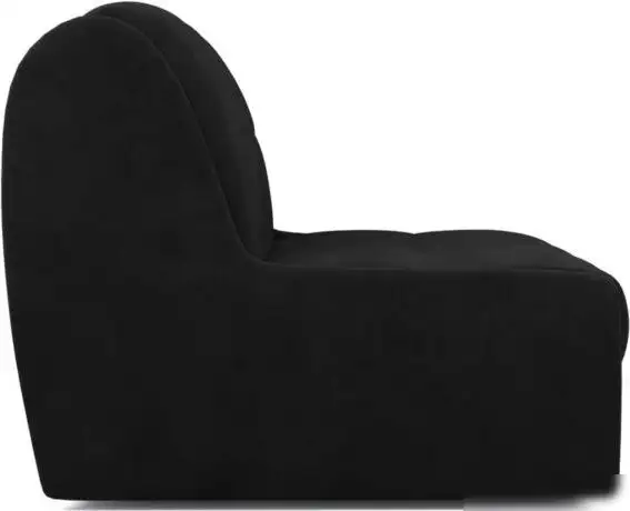 Кресло-кровать Мебель-АРС Барон №2 НПБ (велюр, черный НВ-178/17)