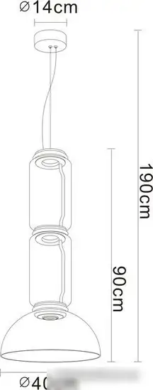 Подвесная люстра Divinare Trumpet 1242/06 SP-24 – фото товара