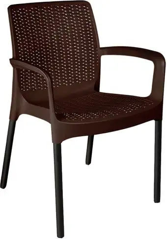 Стул Sheffilton SHT-S68 (коричневый/черный муар) – изображение в каталоге