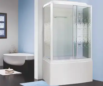 Душевая кабина Niagara NG-307-01R 120x80x220 (мозаика стекло, правая) - изображение в каталоге