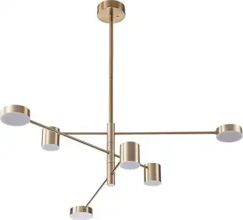 Подвесная люстра Arte Lamp Stanley A2476PL-40PB – изображение в каталоге