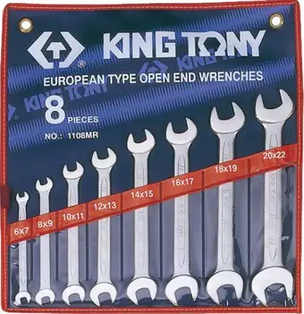 Набор ключей King Tony 1108MR (8 предметов) – изображение в каталоге