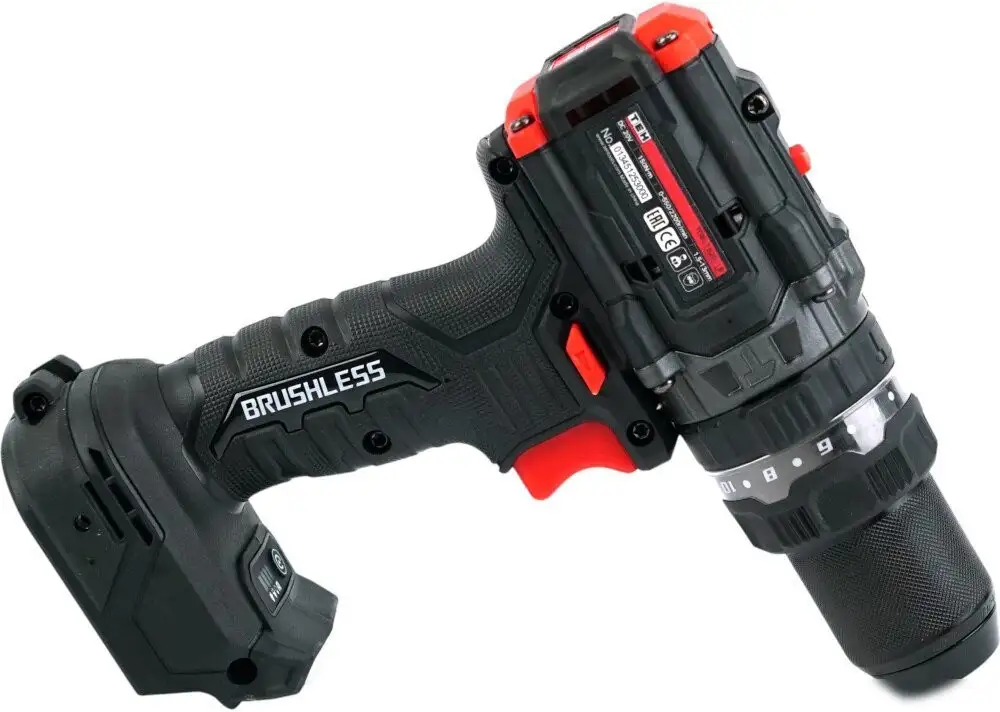 Ударная дрель-шуруповерт TEH TDBL1520-1B (с 1-им АКБ, кейс) – фото товара