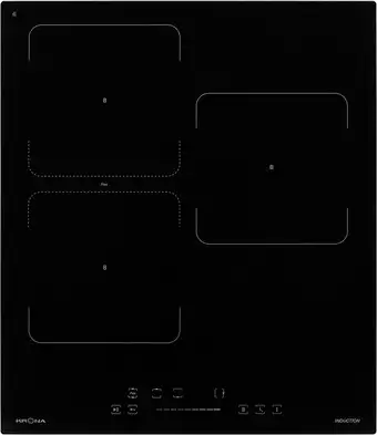 Варочная панель Krona Erde 45 BL 3BFTS - изображение в каталоге