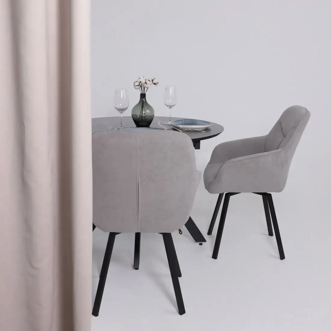 Стул Мамадома Romeo smile 360 (b22 Grey Lux/черный)