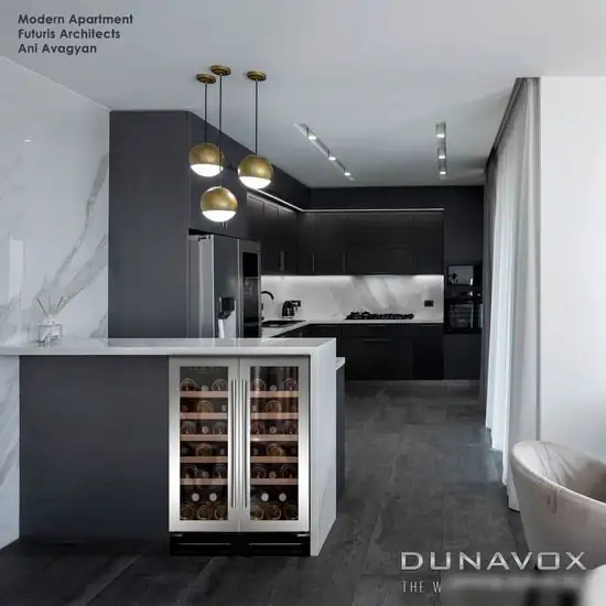 Винный шкаф Dunavox DAUF-19.58SS — фото товара