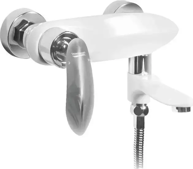 Смеситель Grocenberg GB8001 (белый хром) - фото товара