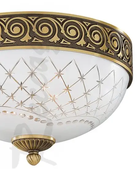 Припотолочная люстра Reccagni Angelo 7002 PL 7002/2 – фото товара