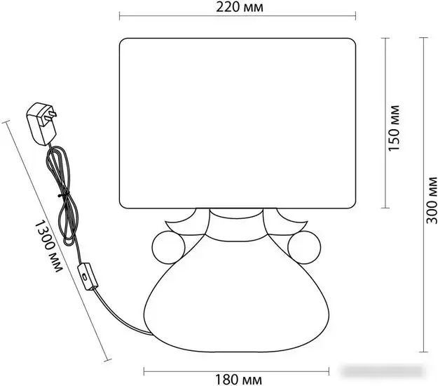 Настольная лампа Lumion Junia 5668/1T – фото товара