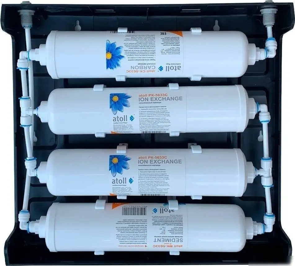 Стационарная система "под мойкой" Atoll Slim D-40s - фото товара