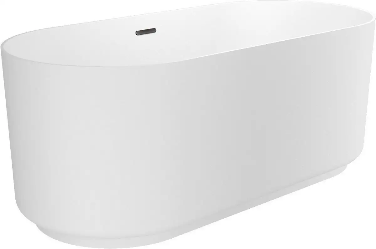 Ванна Wellsee Saint-Germain 150x70 28270103R (отдельностоящая ванна белый глянец, экран, ножки, сифон-автомат матовый черный) - фото товара