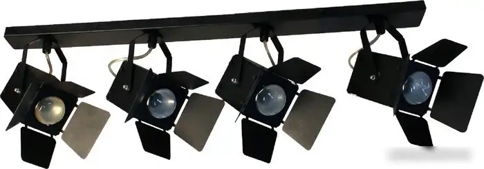 Спот Элетех Кино НПБ 01-4х60-515 1005404541 (черный матовый/черный) – изображение в каталоге