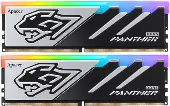 Оперативная память Apacer Panther RGB 2x32ГБ DDR5 6000 МГц AH5U64G60C6229BAA-2 – изображение в каталоге