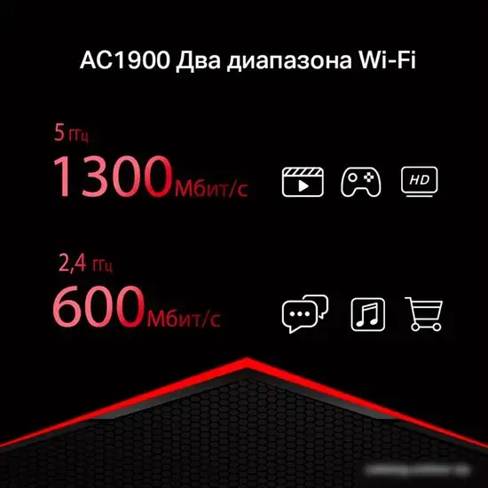 Wi-Fi роутер Mercusys MR1900G – фото товара