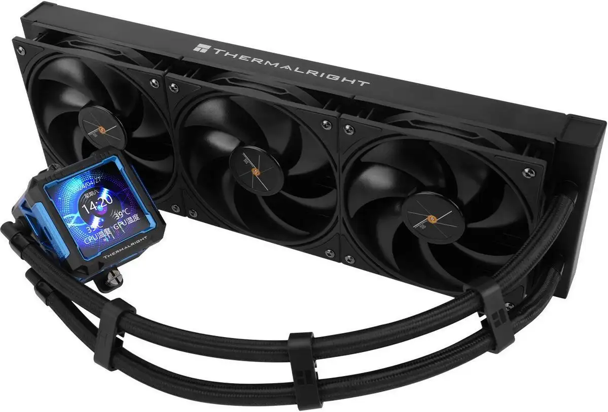 Система жидкостного охлаждения для процессора Thermalright Frozen Warframe Pro 360 (черный) – фото товара