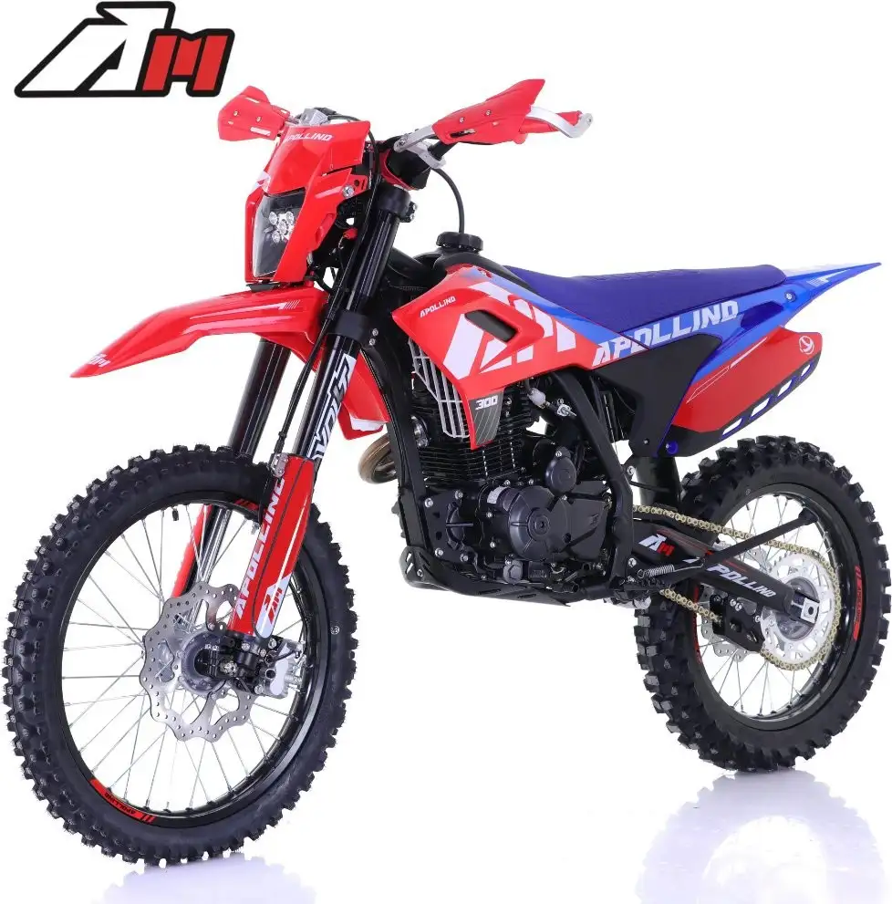 Мотоцикл Apollino Enduro AM 300 21/18 (красный/синий) – фото товара