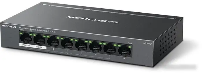 Неуправляемый коммутатор Mercusys MS108GP – фото товара
