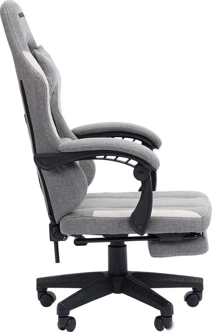 Игровое (геймерское) кресло CHAIRMAN CH26 (ткань, серый) – фото товара