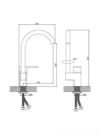 Смеситель Diadonna D80-440113 - фото товара