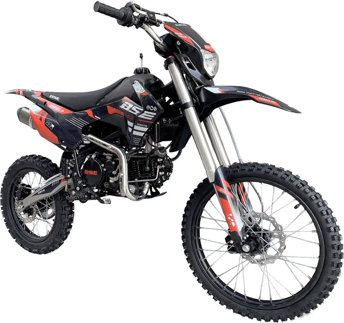 Мотоцикл BSE PH 150 17/14 AK47 (красный) – фото товара