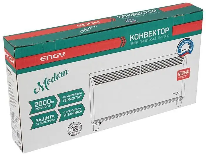 Конвектор Engy EN-2000 Modern - фото товара
