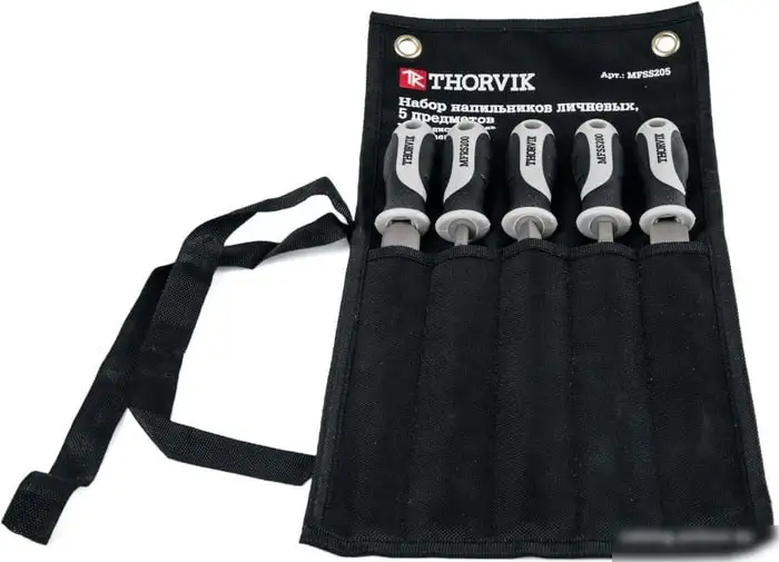 Набор напильников Thorvik MFSS205 (5 предметов) – фото товара