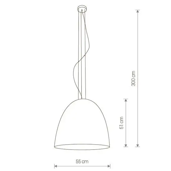 Подвесная люстра Nowodvorski Egg L 9023 (White) – фото товара