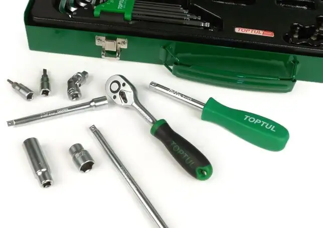 Набор торцевых головок и бит Toptul GCAD7202 72 предмета – фото товара