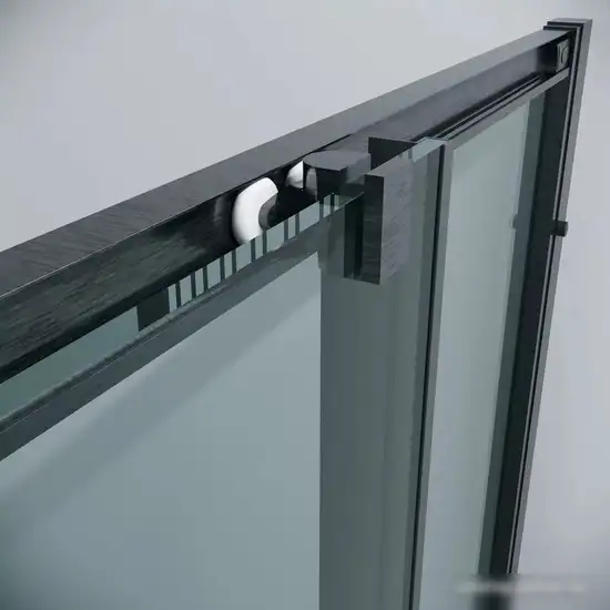 Душевой уголок Grossman Cosmo 80x80x195 300.K33.02.8080.42.00 (графит сатин/прозрачное стекло) - фото товара